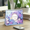 thumbnail image 2 of Beautynvta Desk Calendar 2026, January 2026 - December 2026, Standing Flip Desk Calendar, Floral Design 12 Months Desktop Calendar, Thick Paper, with Memo Pages ＆ Blank Blocks, 8''x10'', 2 of 7