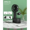 thumbnail image 4 of Ventilador Portátil Minthouz Recargable USB 2000mAh con 3 Velocidades, 4 of 9