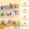thumbnail image 6 of Supforce 4FT*12IN Closet Shelves Mounted Wall, Set of 2, Metal Floating Shelves for Home, Room, Kitchen, White, 6 of 8