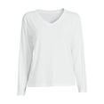 thumbnail image 5 of Athletic Works Women’s Dri More Boxy Tee with Long Sleeves, Sizes XS-XXXL, 5 of 5