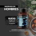 thumbnail image 3 of LIFEED Men | Suplemento Alimenticio con Vitaminas para Hombres | Cápsulas a Base de Creatina, Magnesio, Colageno, Biotina y Fenogreco | 45 Cápsulas para un Suministro de 45 Dias | 1 Cápsula al Dia, 3 of 7