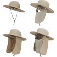 thumbnail image 1 of Sombrero para El sol Brillar Protección UPF 50 Impermeable Caqui, 1 of 5