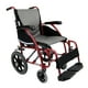 thumbnail image 1 of Silla de ruedas manual ergonómica ultraligera Karman Healthcare S-115-TP, color plata perla, ancho del asiento de 45 cm, 1 of 5