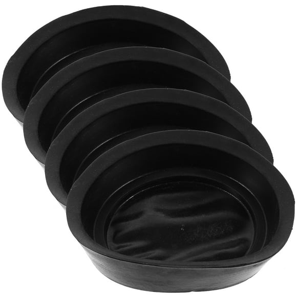 4pcs Universal Cup Leather Pitcher Pump Seal Cup Hollowed 100mm Water Pump Cup