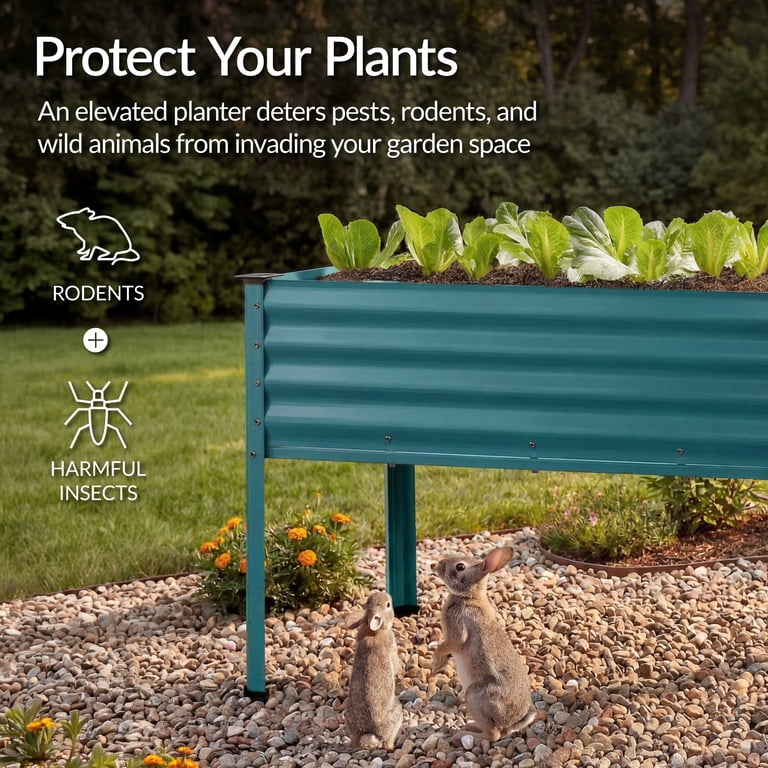 Best Choice Products Elevated Garden Bed, 48"x24"x30" photo 8