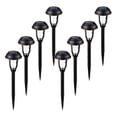 thumbnail image 5 of Solpex Solar Path Lights Outdoor, LED Solar Garden Lights Wireless, Waterproof Solar Pathway Lights Outdoor for Patio, Yard, Walkway, Lawn. (8 Pack, Warm White), 5 of 5