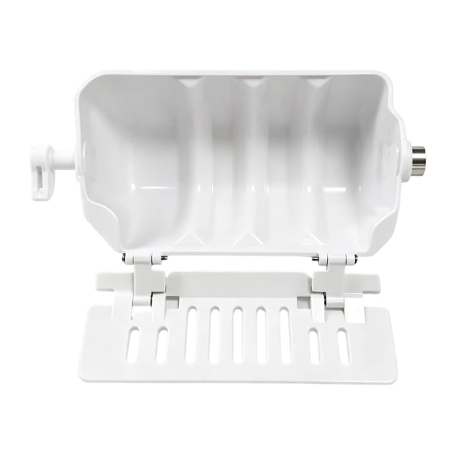 Repuesto para Fabricador de Hielo Bandeja Giratoria Cubitera Cesta Depósito Almacenamiento Recambio PP Resistente Al Frío con Compuerta Compa S