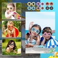 thumbnail image 3 of ZLight 6piece Children Round Flower Sunglasses Lightweight Frame And Clear Sight PC Materials Plastic, 3 of 6