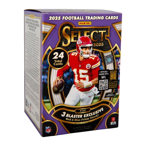 2025 Panini Select Football Trading Cards Blaster Box