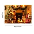 thumbnail image 3 of PRATYUS Christmas Spirit Print Tapestry Wall Hanging for Home Decor 80*60in, 3 of 5