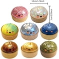 thumbnail image 3 of Glitter Bun Squishies Mystery Box with Steamer Gift Box, Jumbo Soft Squeeze Sensory Fidget Toy for Stress Relief, Relaxation and Focus, 3 of 6