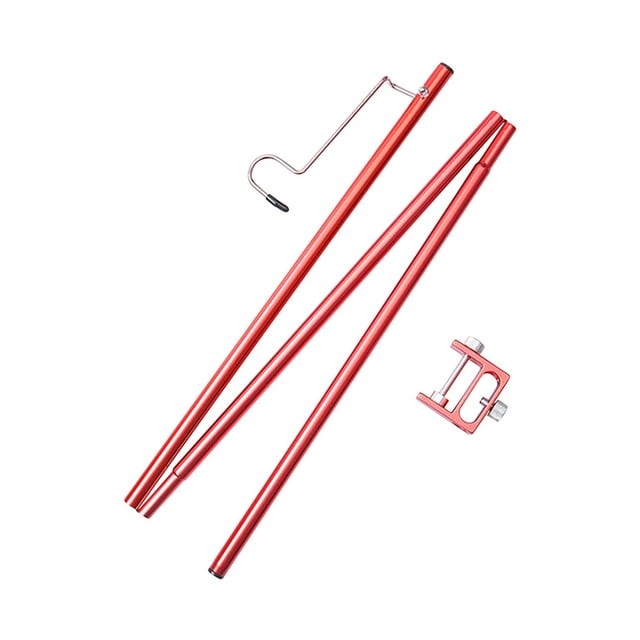 Dvkptbk Hooks/Hangers/Holders Outdoor Multi-function Pole Portable Camping Rack Hook Camping Lighting Pole Organization and Storage on Clearance