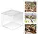 thumbnail image 5 of Goick Caja de cría de Reptiles, alimentador de Vidrio para Reptiles, Serpiente, araña, Lagarto, Caja de acrílico para cría, Caja de Insectos, casa, 5 of 5