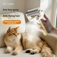 thumbnail image 4 of Knotting Comb for Cats Dogs, Multifunctional Pet Comb with Spray, Pet Hair Removal Tool Cat Dog Grooming Supplies Matted Fur Remover, Suitable for Long-haired or Curly-haired Pets, 4 of 9