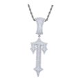thumbnail image 4 of Collar cruzado Yinane regalos de hebra a prueba de herrumbre ajustables de Metal, 4 of 8