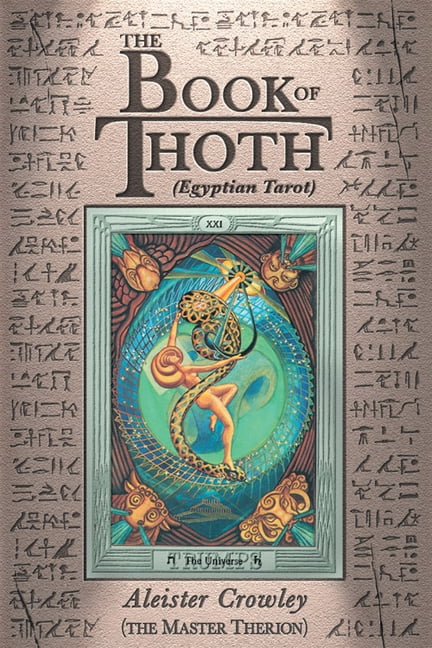 The Book Of Thoth Egyptian Tarot Paperback Walmart Com