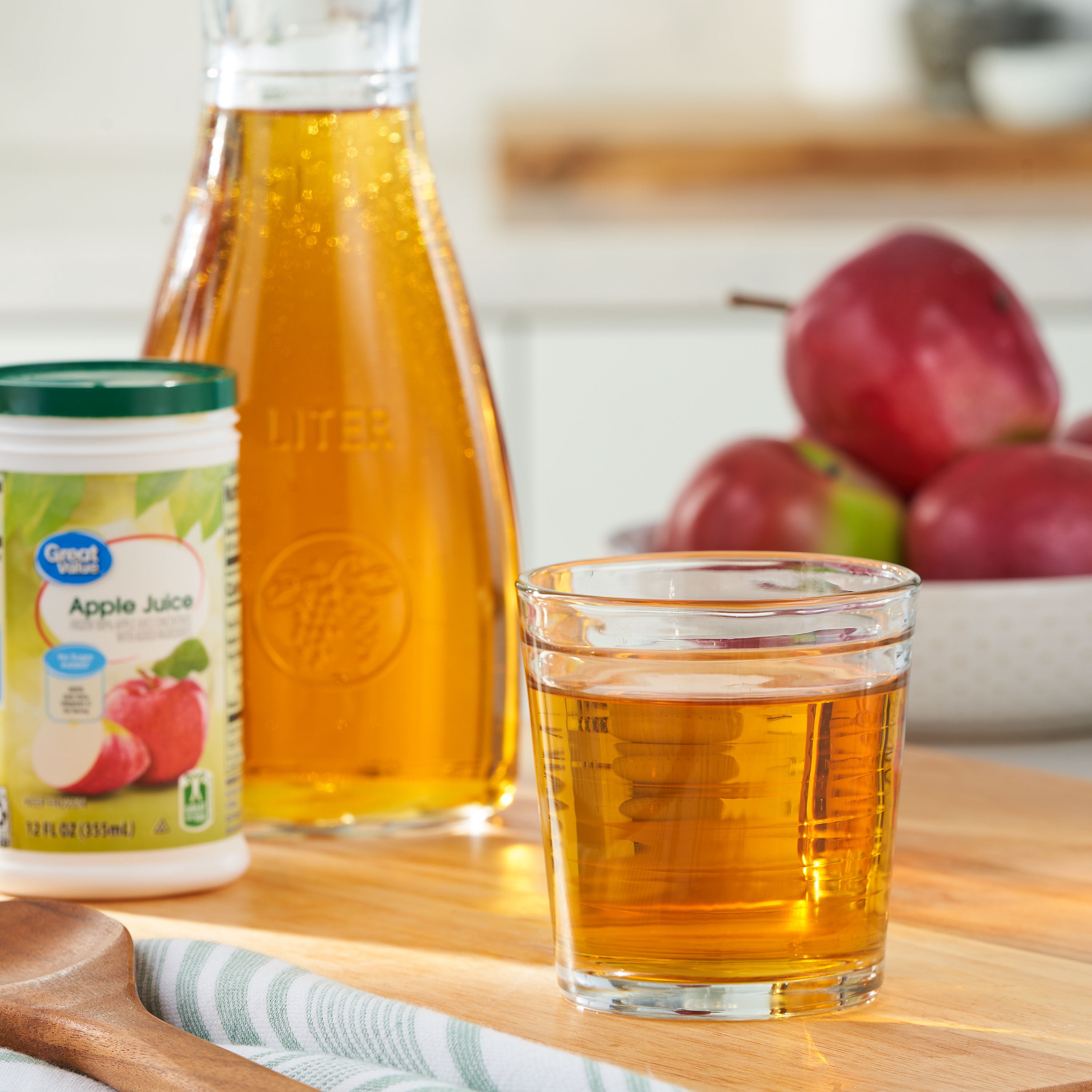 Great Value Apple Juice, 12 fl oz (Frozen)