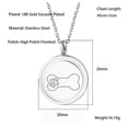 thumbnail image 3 of GOOHOCHY PET ASHES Collar Collar Collares Memorial Collar Joyería de cremación de mascotas, 3 of 7