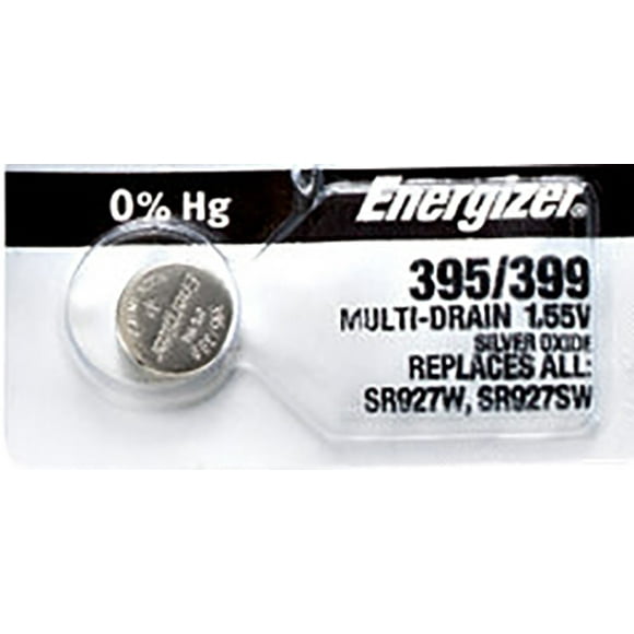 1 x Energizer 395 Watch Batteries, SR927SW or 399 Battery