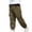 Army Green, variant on Cargo Pants for Boys Elastic Waist Multi Pockets Casual Jogging Trousers Bottom Hiking Outdoors Sweatpants (4-5 Years, Red)
