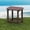 COFFEE, variant on Cobiod Outdoor HDPE End Table 14.1 x 18.6 Inch，All Weather Patio End Table Single Tier for Balcony Garden Pool Fire Pit，grey