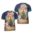 thumbnail image 3 of Merry Christmas Persian Santa Hat Xmas Tree Winter Holiday All Over Print 3D Shirt Unisex Merch Cat Lover Kitten Owner Gifts - 01013, 3 of 6
