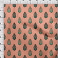 thumbnail image 3 of oneOone Polyester Lycra Peach Fabric Floral & Paisley Block Sewing Craft Projects Fabric Prints By Yard 56 Inch Wide, 3 of 4