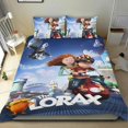 thumbnail image 1 of Lorax Conjunto de sábanas temático, trío de piezas, cómodo y amigable con la piel, diseño único, regalo de decoración para el hogar para familiares, amigos y fans,173cm *218cm, 1 of 6