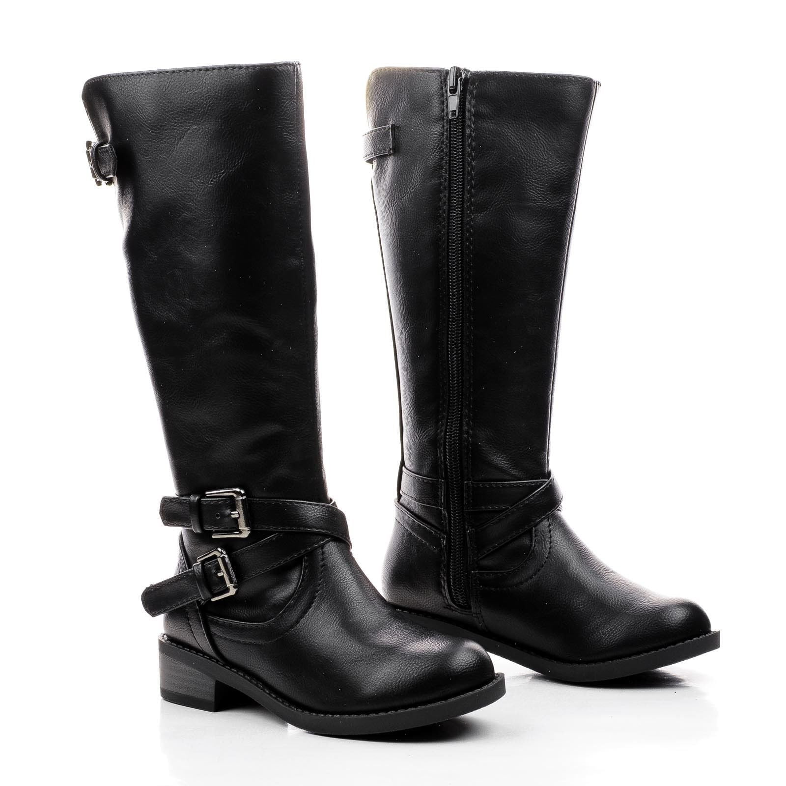 children's knee high leather boots