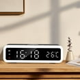 thumbnail image 5 of sruoe Alarm Clock, Alarm Clocks for Bedroom, Smart Alarm Clock, Clock Alarm, Deep Sleep Alarm Clocks, Bell Alarm Clock, Wireless Charging Home, Plastic, 5 of 6
