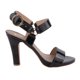 thumbnail image 2 of 051-04 Sandalia Dama Mujer Negro Tacón 10 cm Cklass 051-04, 2 of 2