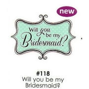 Will you be my Bridesmaid? Cake Decoration Edible Frosting Photo Sheet