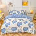 thumbnail image 2 of Juego de cama Tigre naranja y Oso azul, 2 of 9