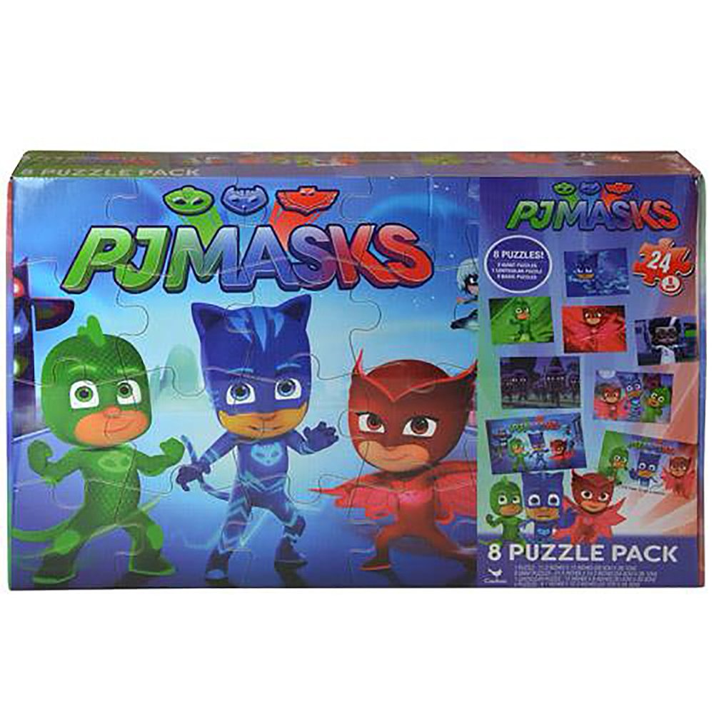 PJ Masks GIANT 8Puzzle Pack [24 pieces for ea puzzle]