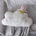 thumbnail image 3 of FELTECHELECTR Almohada de nube sonriente, juguete de peluche, muñecos de peluche, cojín para respaldo de sofá, almohada para sofá, hogar, cama, tamaño S, 3 of 7
