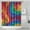 Colorful Tie Dye-2, variant on Colorful Tie Dye Pattern Shower Curtain 36"x72" ,Bathroom Decorative Shower Curtains Set with 12 Hooks,Modern Waterproof Washable Shower Curtain