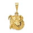 thumbnail image 1 of FB Jewels 14K Yellow Gold Bulldog Pendant, 1 of 3