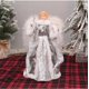 thumbnail image 1 of Decoraciones de Halloween, adornos de Halloween, regalos de Halloween Muñeca navideña Estrella en la copa del árbol Vestido de tela con alas rojas y doradas Decoración navideña Estrella en la copa del, 1 of 2