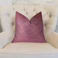 thumbnail image 2 of Plutus Marble Arch Fuchsia Hadmade Throw Pillow, (Double sided 12" x 25"), 2 of 2