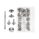 thumbnail image 2 of 120pcs Snap Fasteners Kit, Marine Canvas Snaps With 2pcs Setting Tool Stainless Steel Snap Buttons Snaps With Screws, 2 of 5