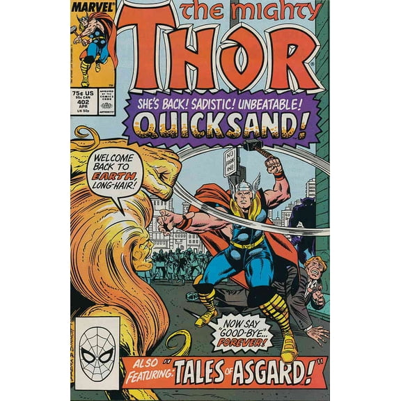 Thor #402 VF ; Marvel Comic Book