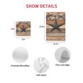 thumbnail image 7 of Texas Star Vintage Kitchen Dish Towels for Drying Dishes Set of 2, Berry Dark Brown Wooden Waffle Weave Microfiber Hand Tea Bathroom Towels Quick Dry & Absorbent Towel 12x12, 7 of 7
