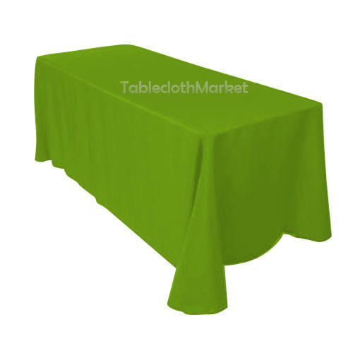 6 pack 60"×102" Seamless 100% Polyester rectangular Tablecloth 25 COLOR Catering 
