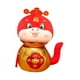 thumbnail image 2 of Serpiente de peluche de Año Nuevo chino, juguete de serpiente, recuerdo de fiesta, accesorio fotográfico creativo Altura 22 cm, 2 of 9
