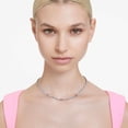 thumbnail image 5 of Collar Swarovski Matrix Tennis con acabado en rodio rosa, 5 of 5