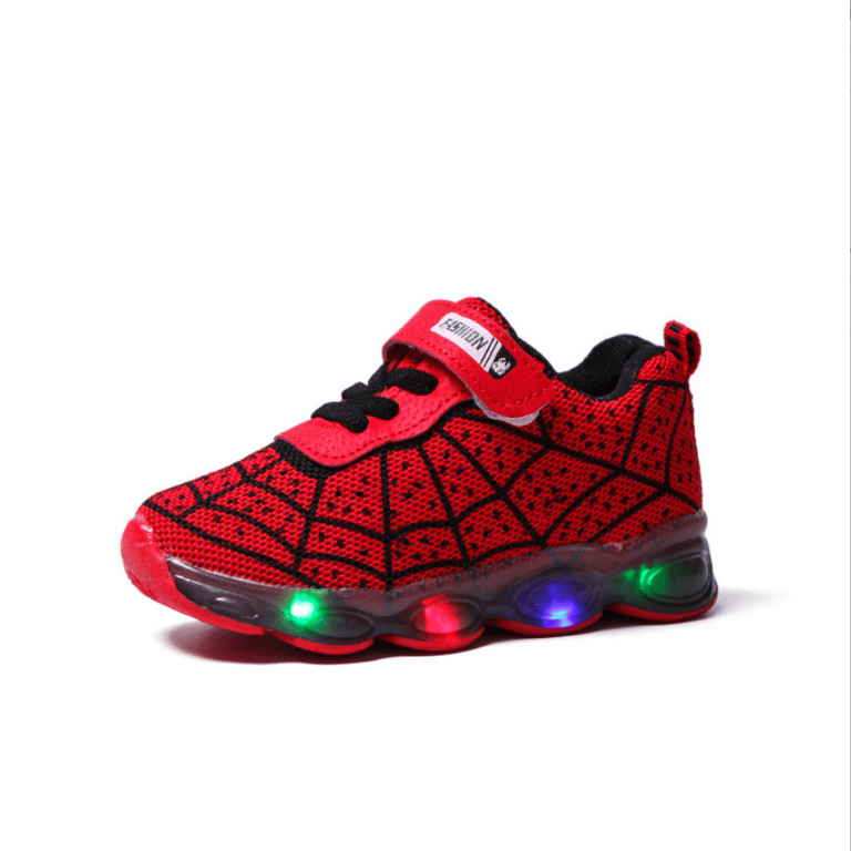 Kids Light Up Shoes Trainers for Toddler Boys Girls Luminous