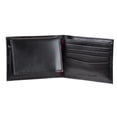 thumbnail image 3 of Cartera Tommy Hilfiger de piel para hombre, fina y elegante, plegable, negra, 3 of 6