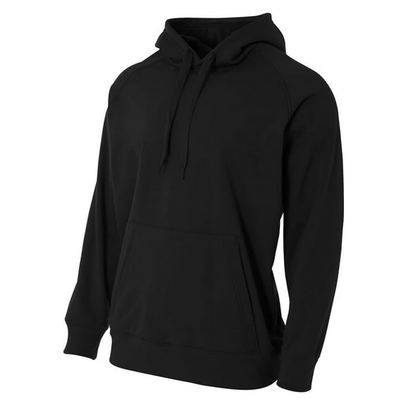 A4 Tech Fleece Hoodie For Men in Black | N4237