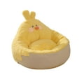 thumbnail image 5 of DOLITY Cat Bed Lightweight Cushion Cartoon Chicken Cuddling Nest for Dog Puppy Cats Yellow, 5 of 8