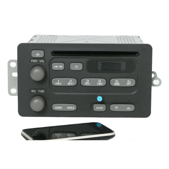 Restored 03-05 Pontiac Grand Am Sunfire AM FM Radio CD Player w Bluetooth Music 10315120 (Refurbished)